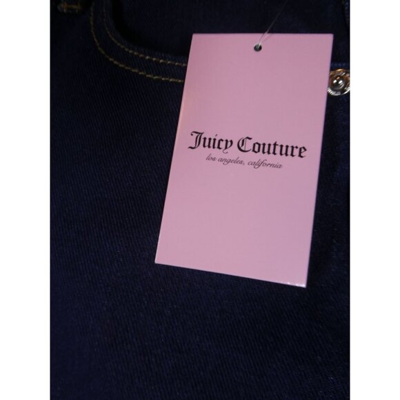Juicy Couture Lunita Y2K High‎ Rise Jeans with Rhinestones Size 9/29 - Picture 6 of 7